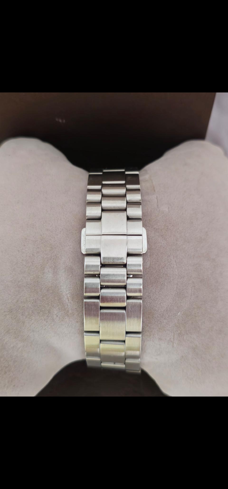 구찌 G-크로노 XL 남성용 메탈 시계 (YA101309)