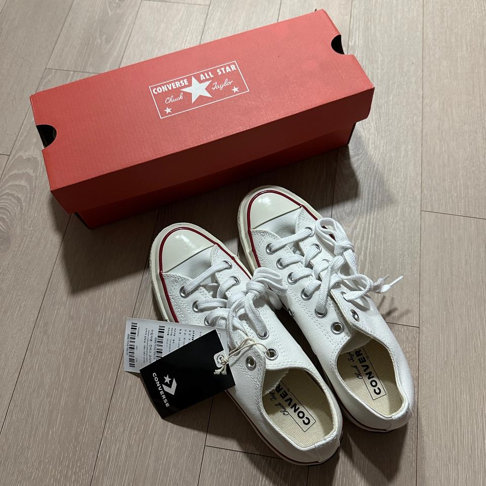 (새상품) 컨버스 척70 클래식 로우 화이트