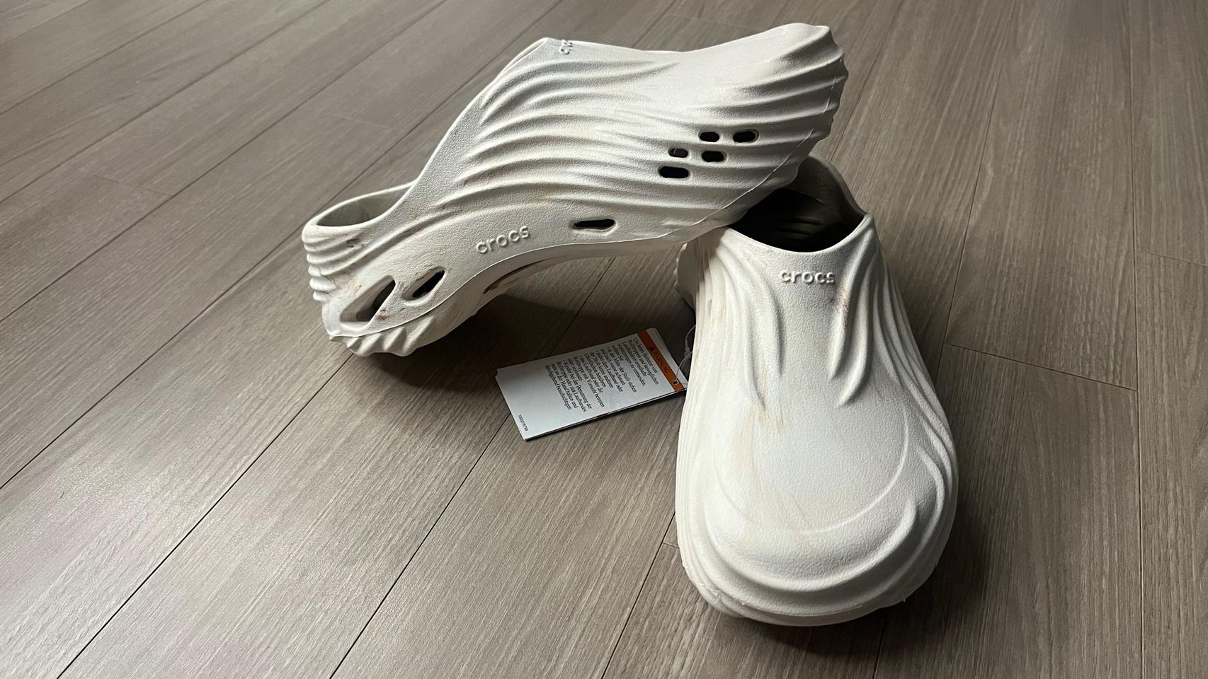 크록스 에코 클로그 슬라이드 마블 260 새제품