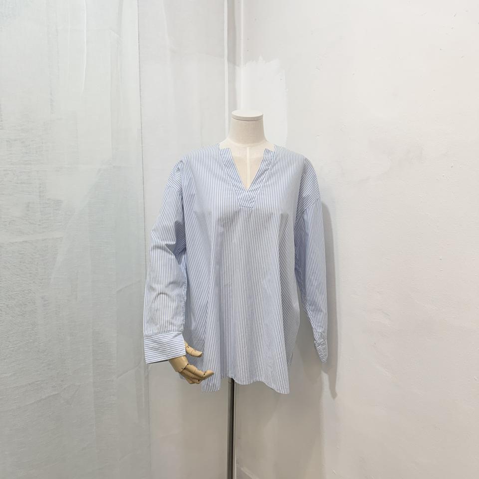 루디아케이 ludia k 스트라이프 줄무늬 셔츠 블라우스 4451