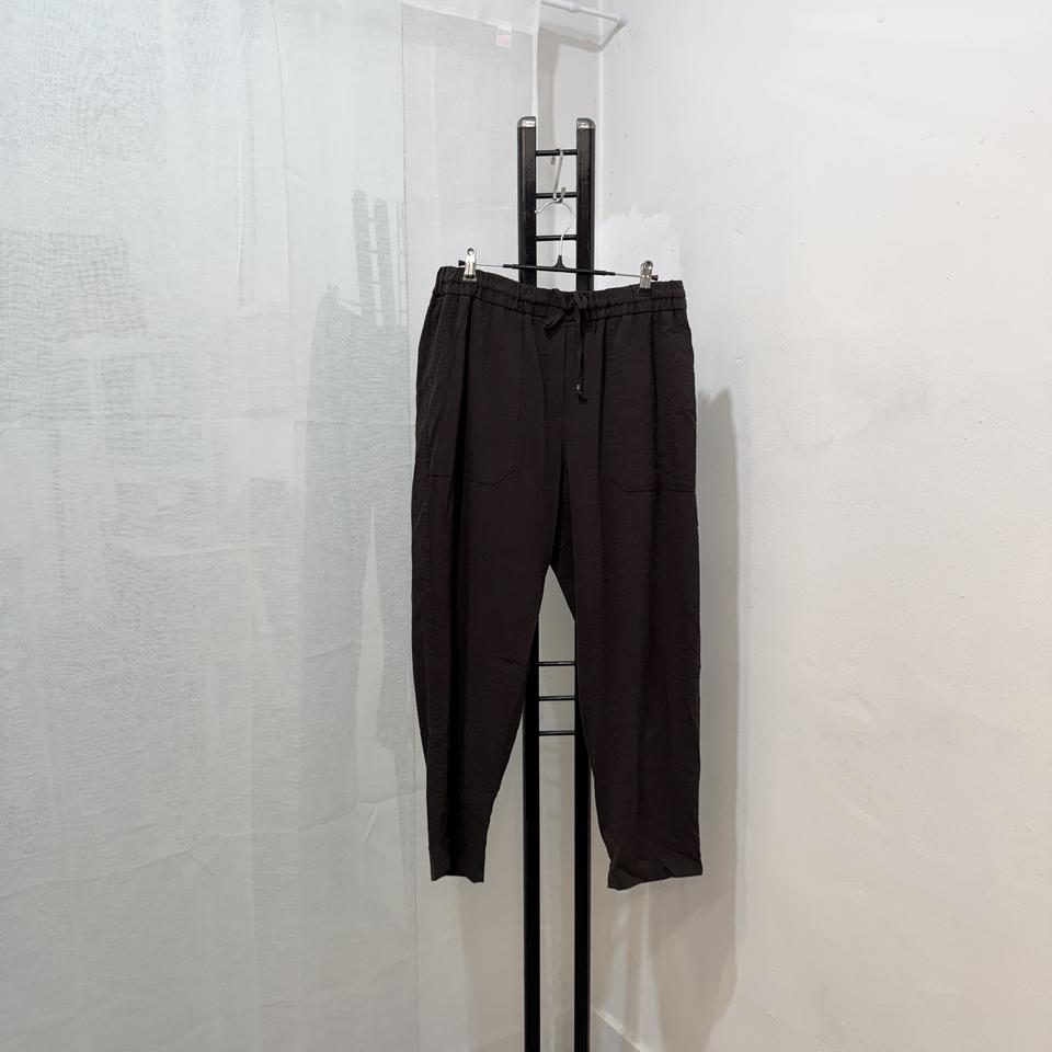 (88)A+G 레이온 브라운 빅사이즈 팬츠 바지 4466