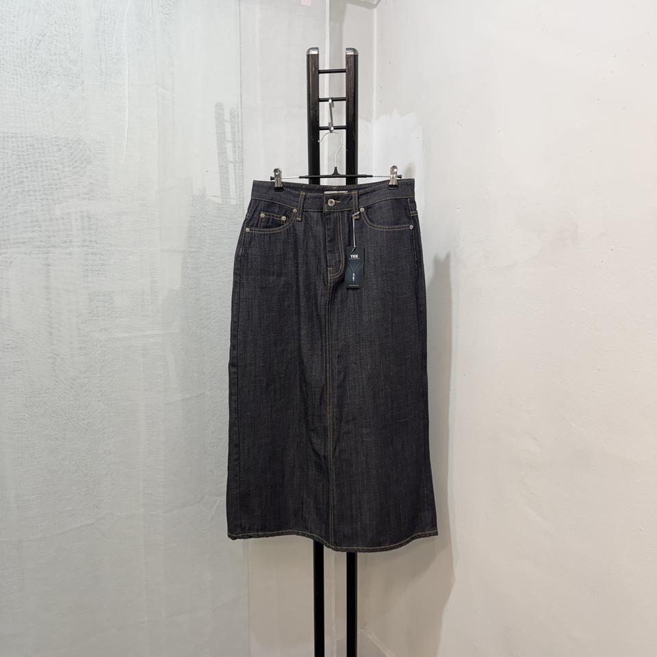 생지데님 롱치마 롱스커트 데님스커트 4469