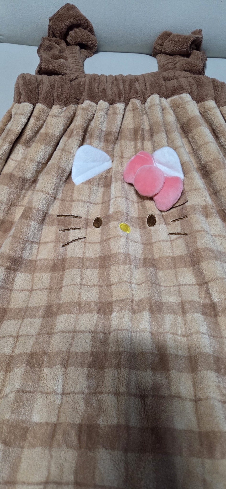 키티 목욕가운 및 홈웨어