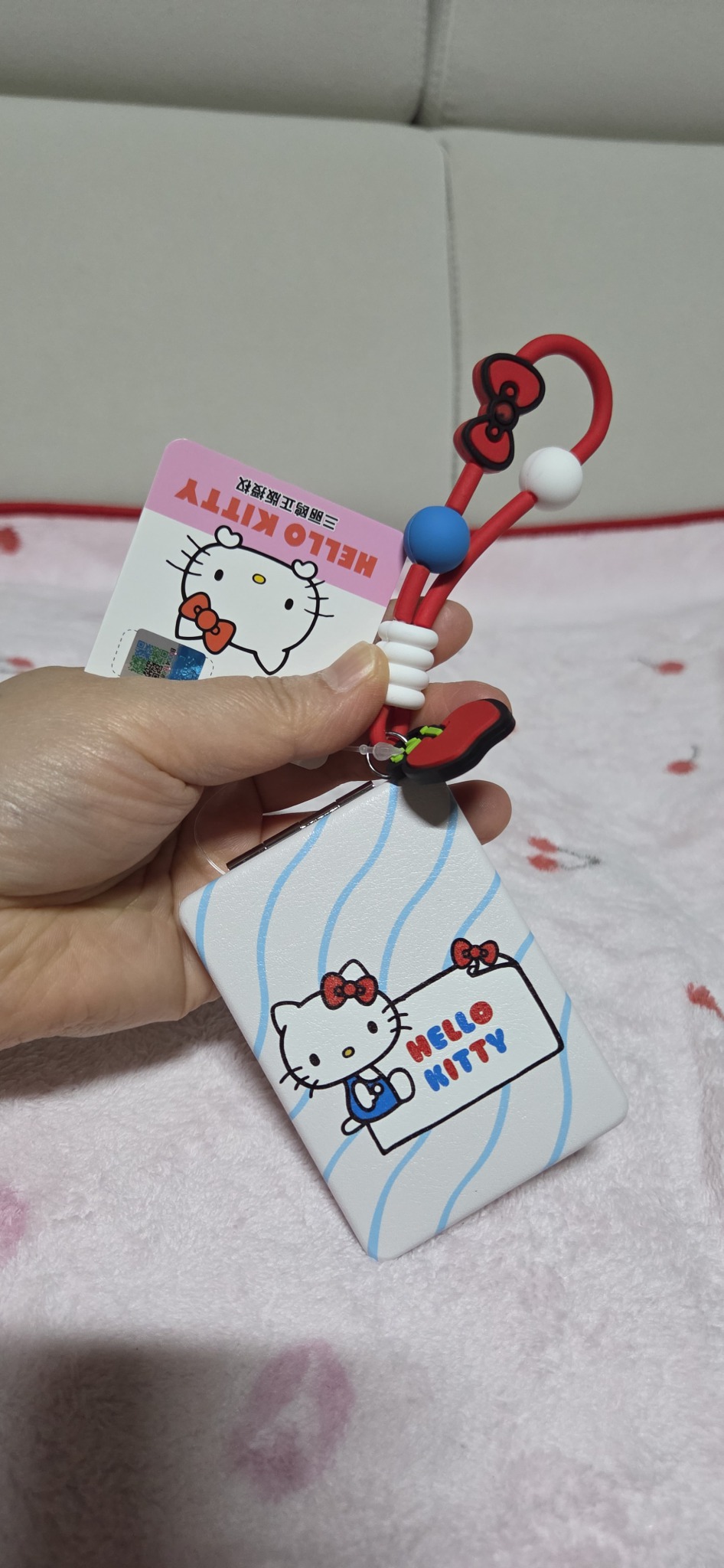 헬로키티  거울키링