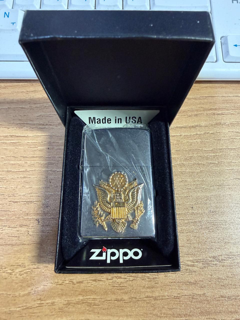 [새상품] zippo us army 엠블럼 라이터