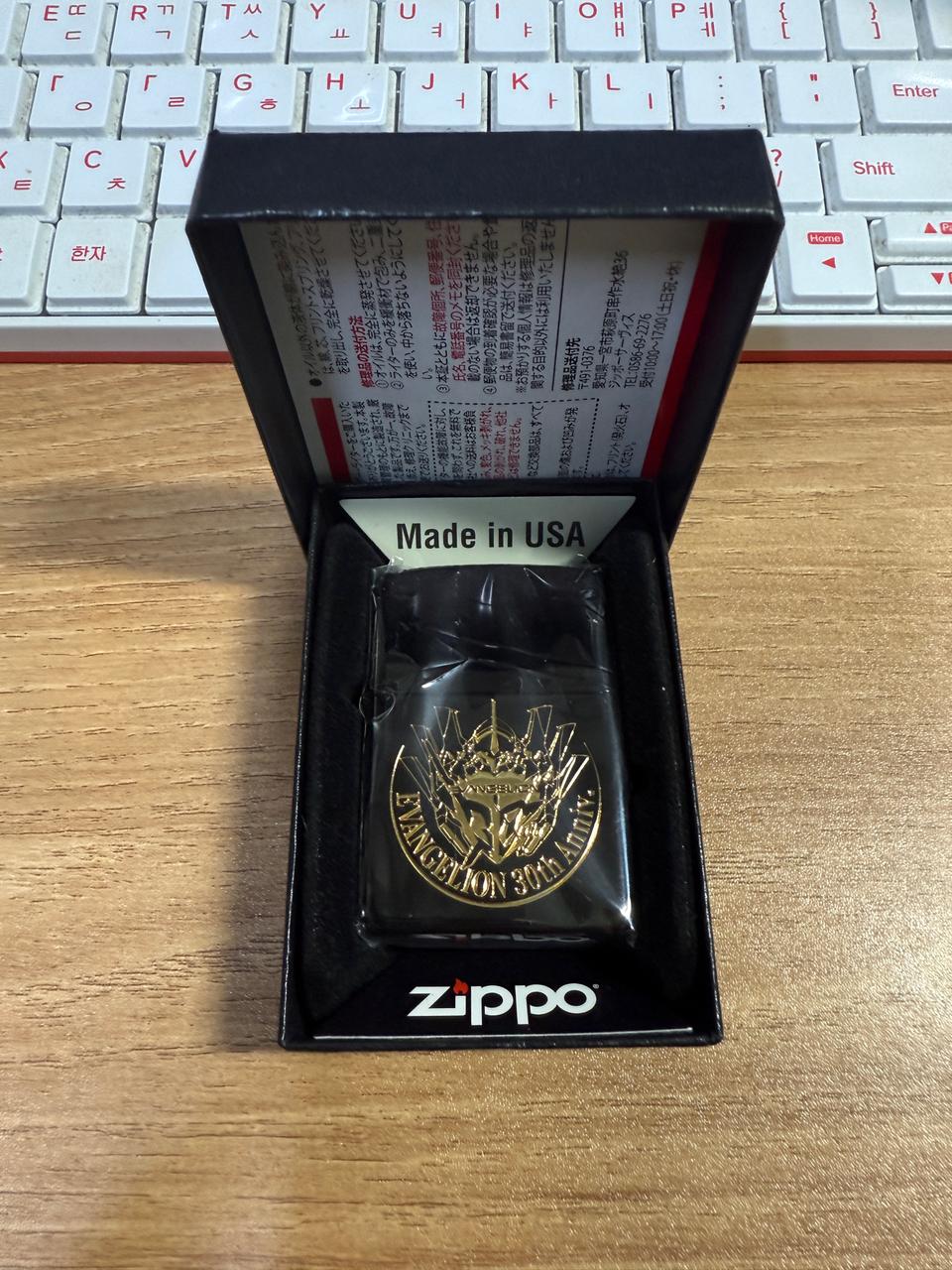 [새상품] zippo 에반게리온 30주년 리미티드 한정 라이터