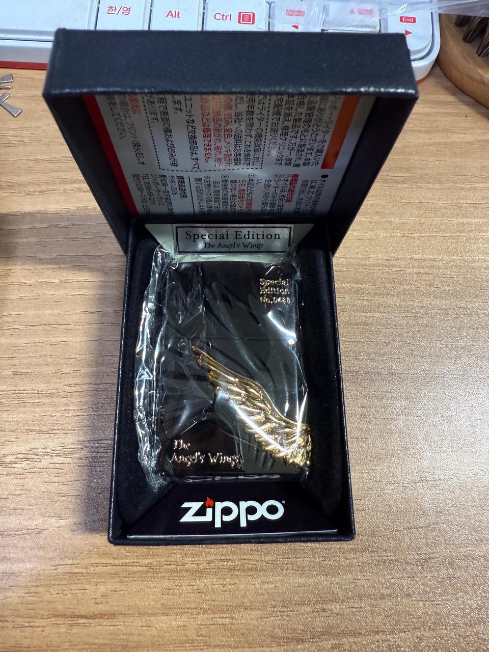 [새상품] zippo angels wings 스페셜 에디션