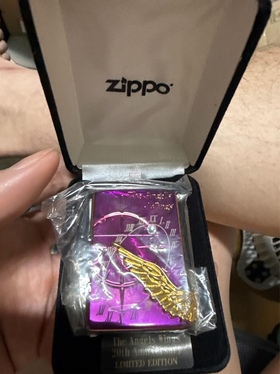 [새상품] zippo 엔젤스 윙스 리미티드 한정 라이터_60th