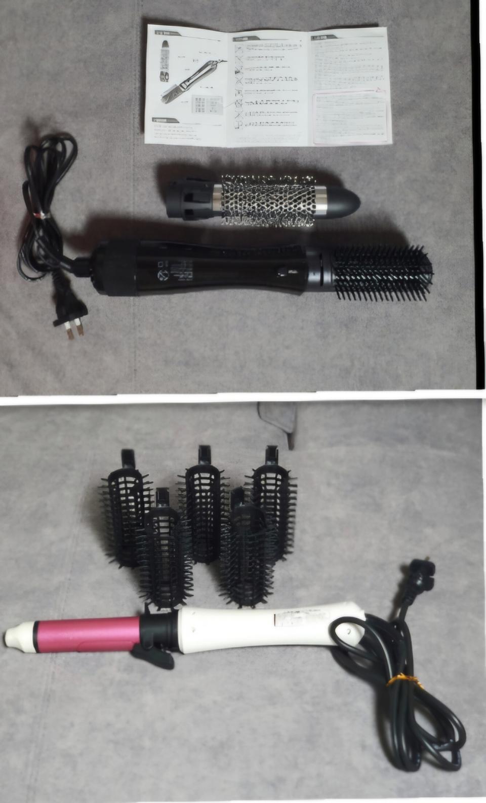 더블에스섀이니,좌우전동고데기,드라이와컬 기능