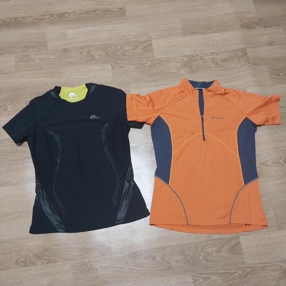 네파 콜롬비아 여성95 두벌 반팔