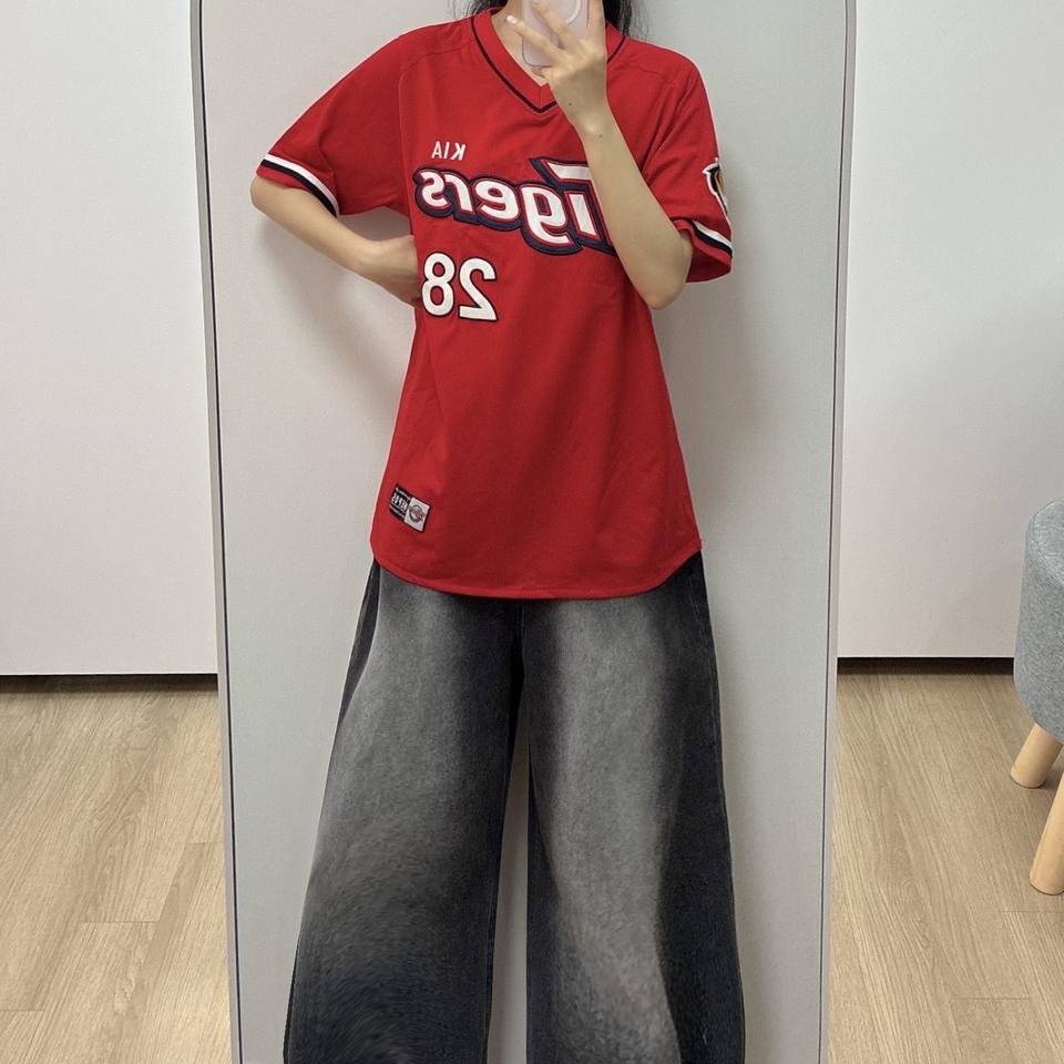 기아 타이거즈 윤석민 마킹 올드 레트로 원정 유니폼