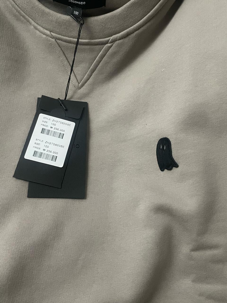 지오송지오셈블런스시그니처 스웻셔츠베이지