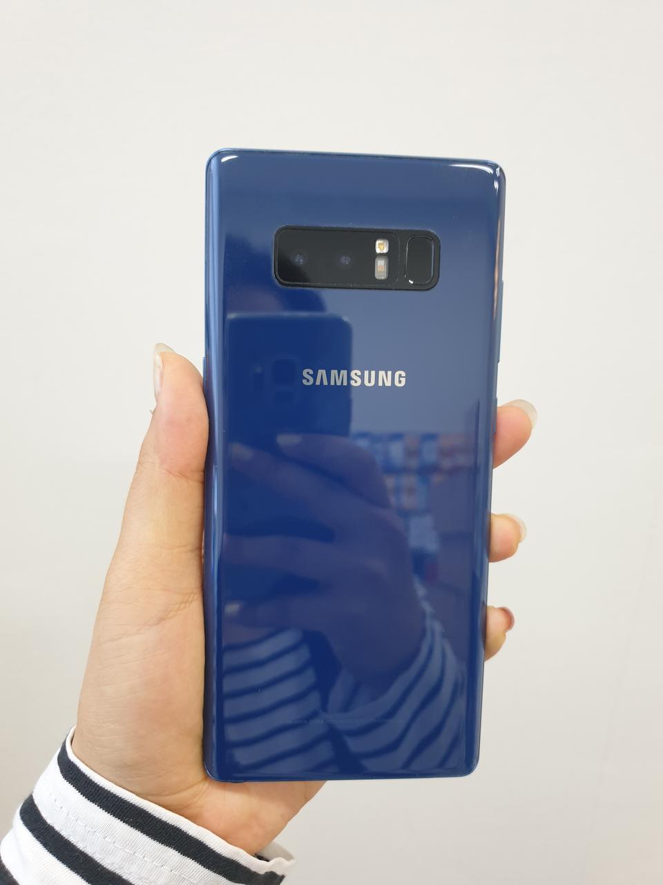 갤럭시 노트8 64기가 블루 64