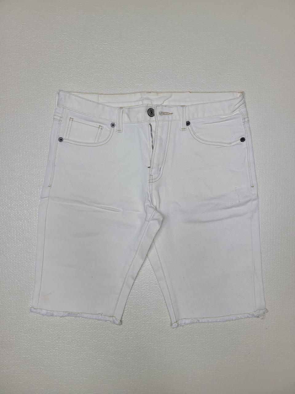 스파오 SPAO raw컷 청 반비지 32 오프화이트