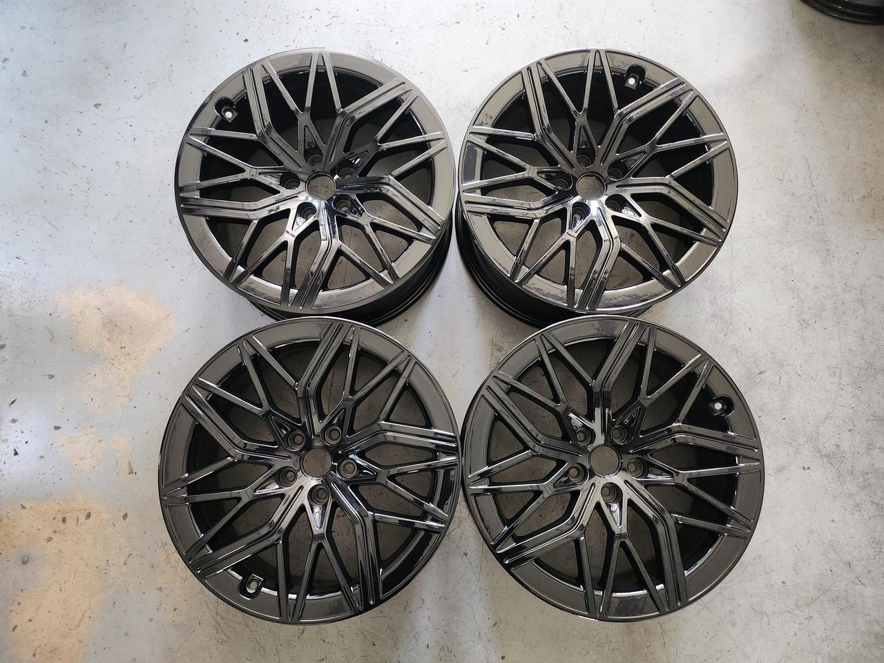 제네시스G90 RS4 19인치 순정휠 블랙휠 중고휠