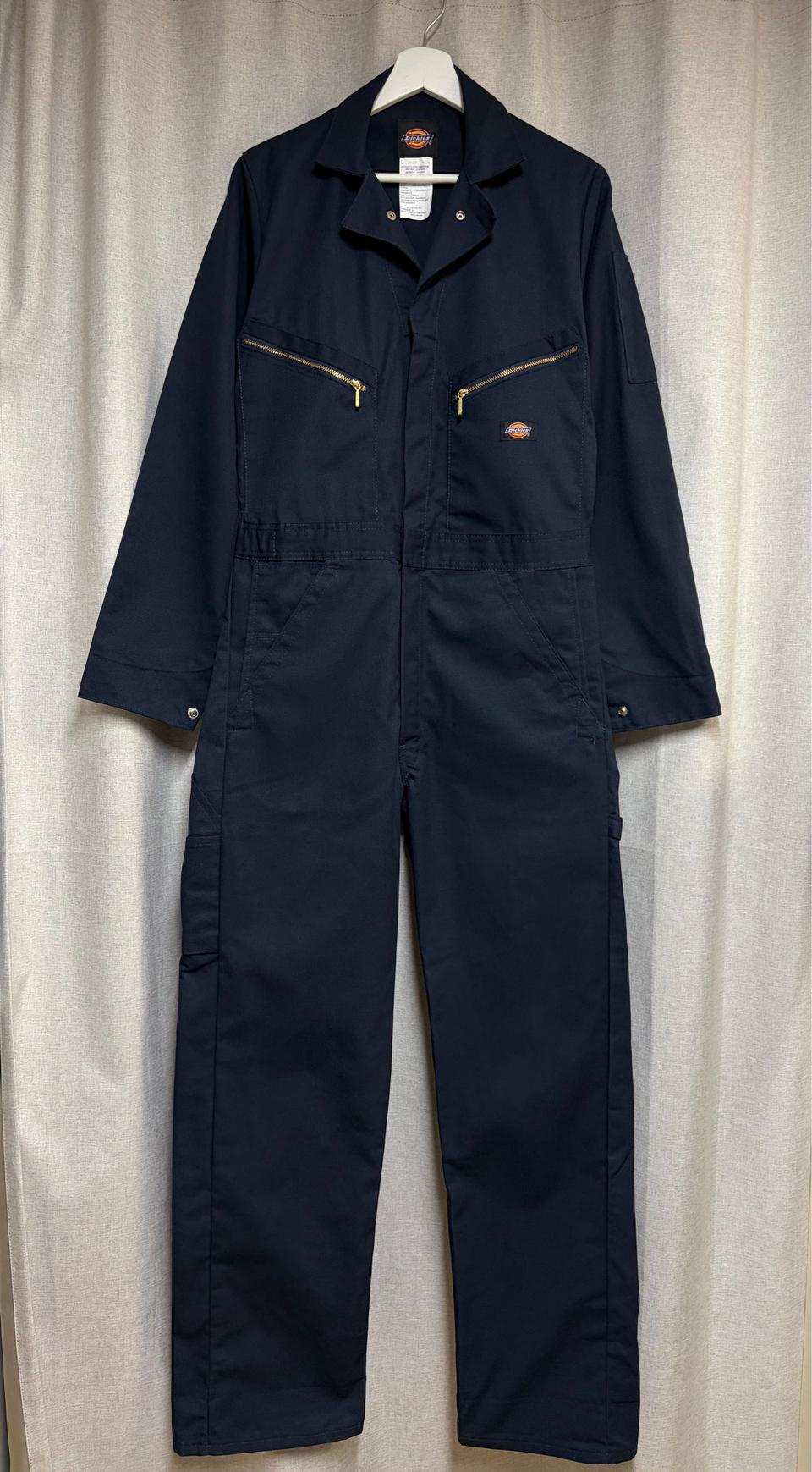 디키즈 커버올 워크웨어 점프수트 네이비 L~XL