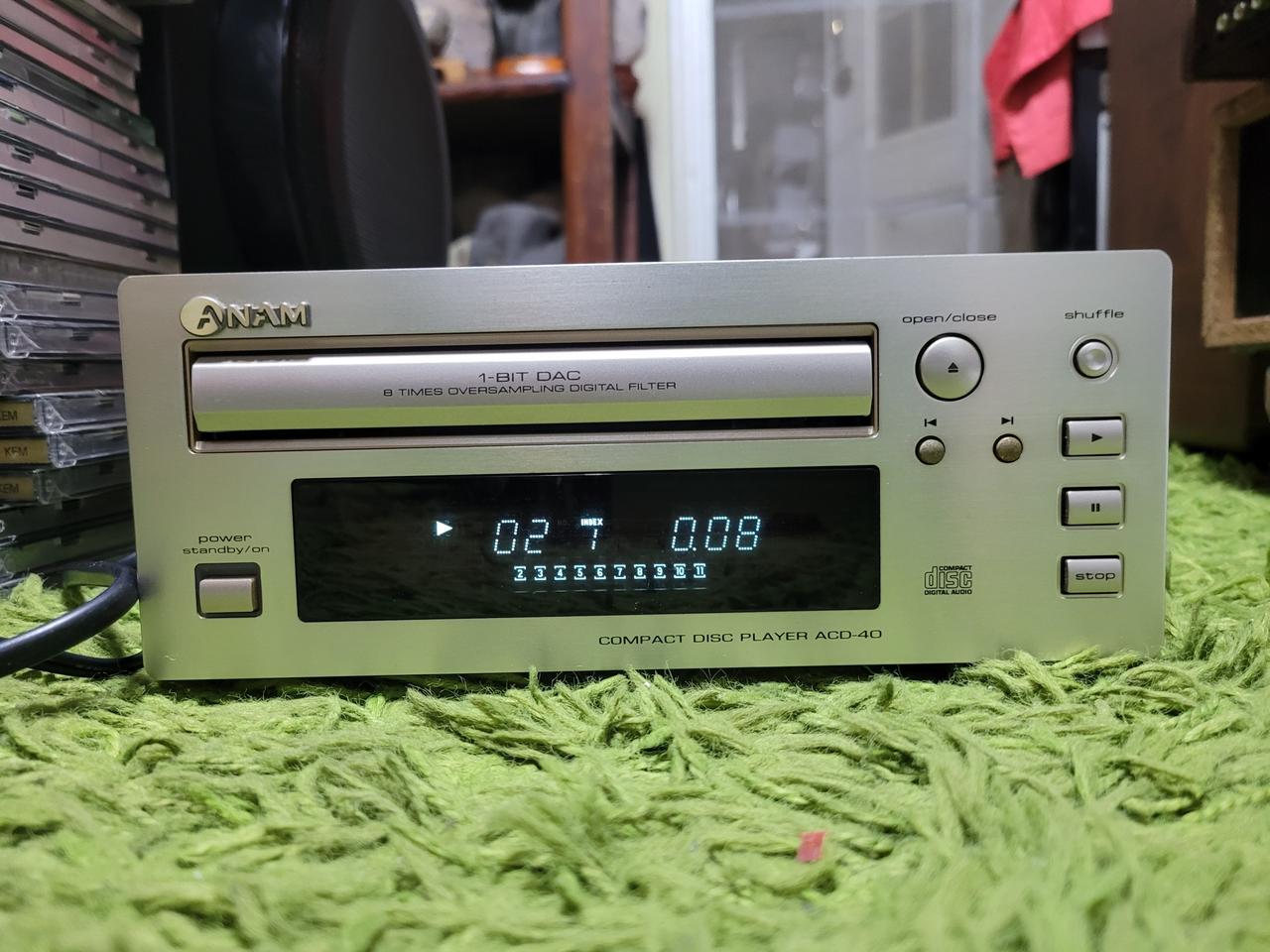 아남 acd-40 Cd 플레이어