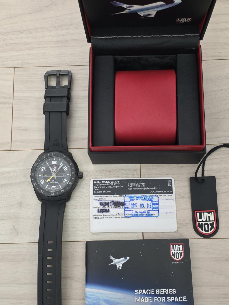 루미녹스 (LUMINOX) SXC PC CARBON스페이스 시리즈 A.5
