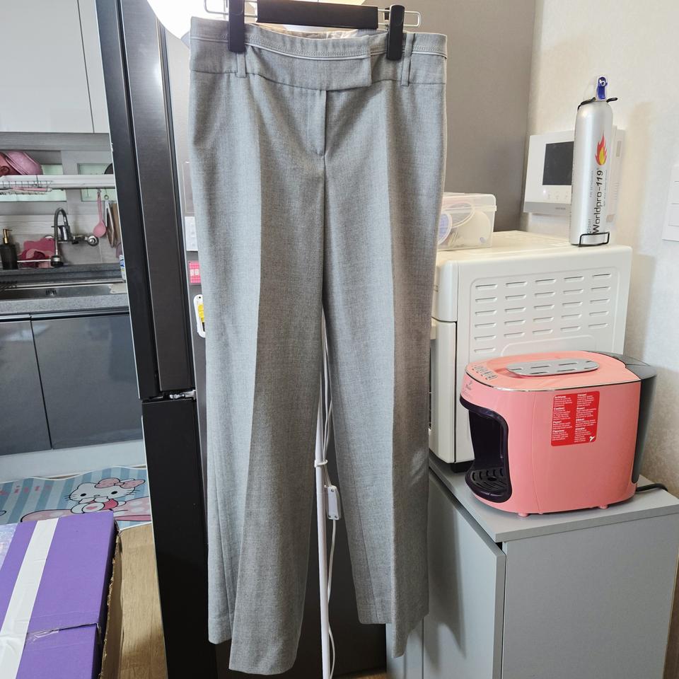 백화점 아니베에프 그레이 정장 팬츠