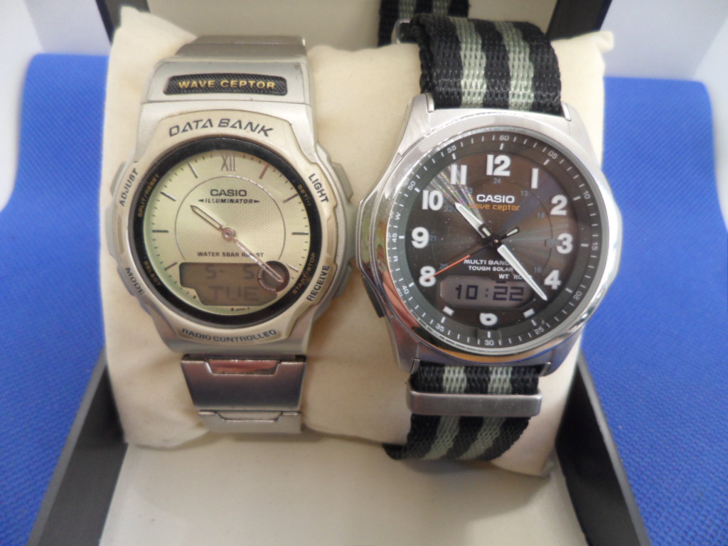 casio wva-m630 + wva-100 카시오 손목시계 2점 일괄