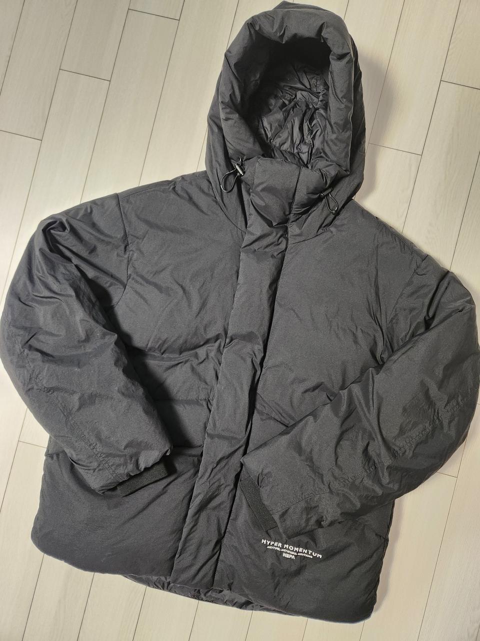 네파 7HF2071 공용 C-TR 에어그램 후디 다운 BLACK 사이즈9