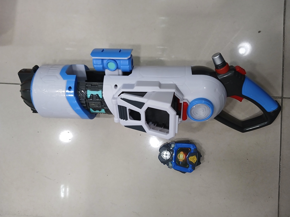 강철소방대 파이어로보 소화기모양 장난감총 이카루스 중고 약36cm