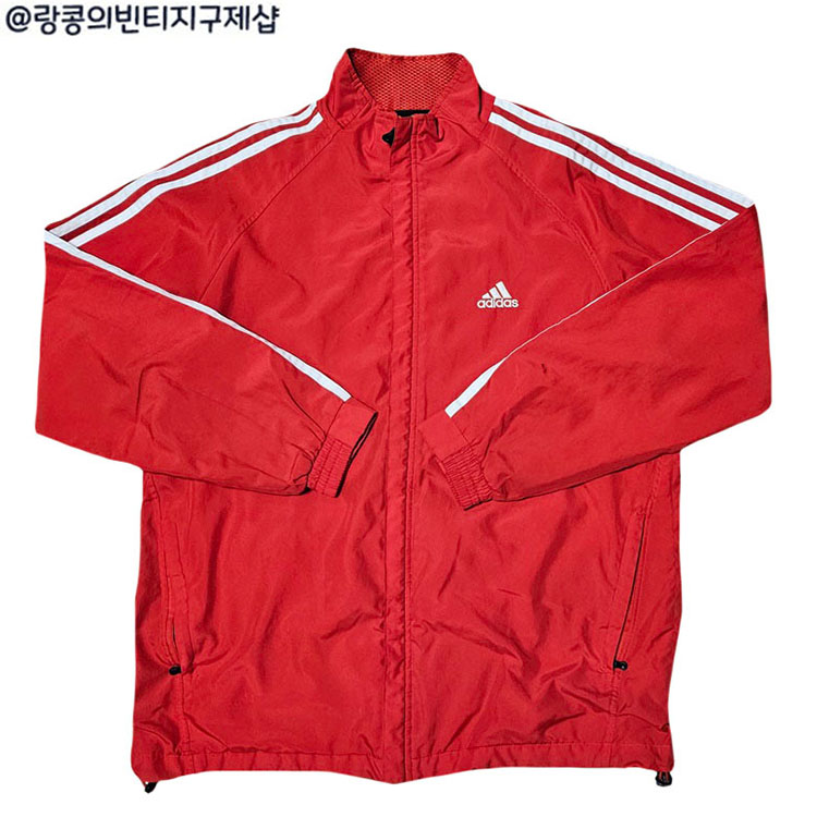 아디다스 스트릿 삼선 바람막이 자켓