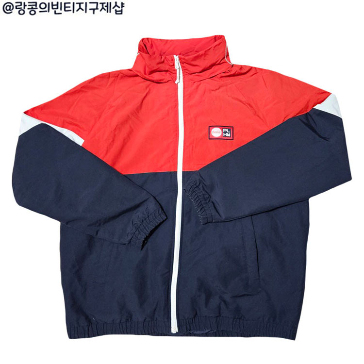 폴햄x코카콜라 빈티지 스트릿 바람막이 자켓