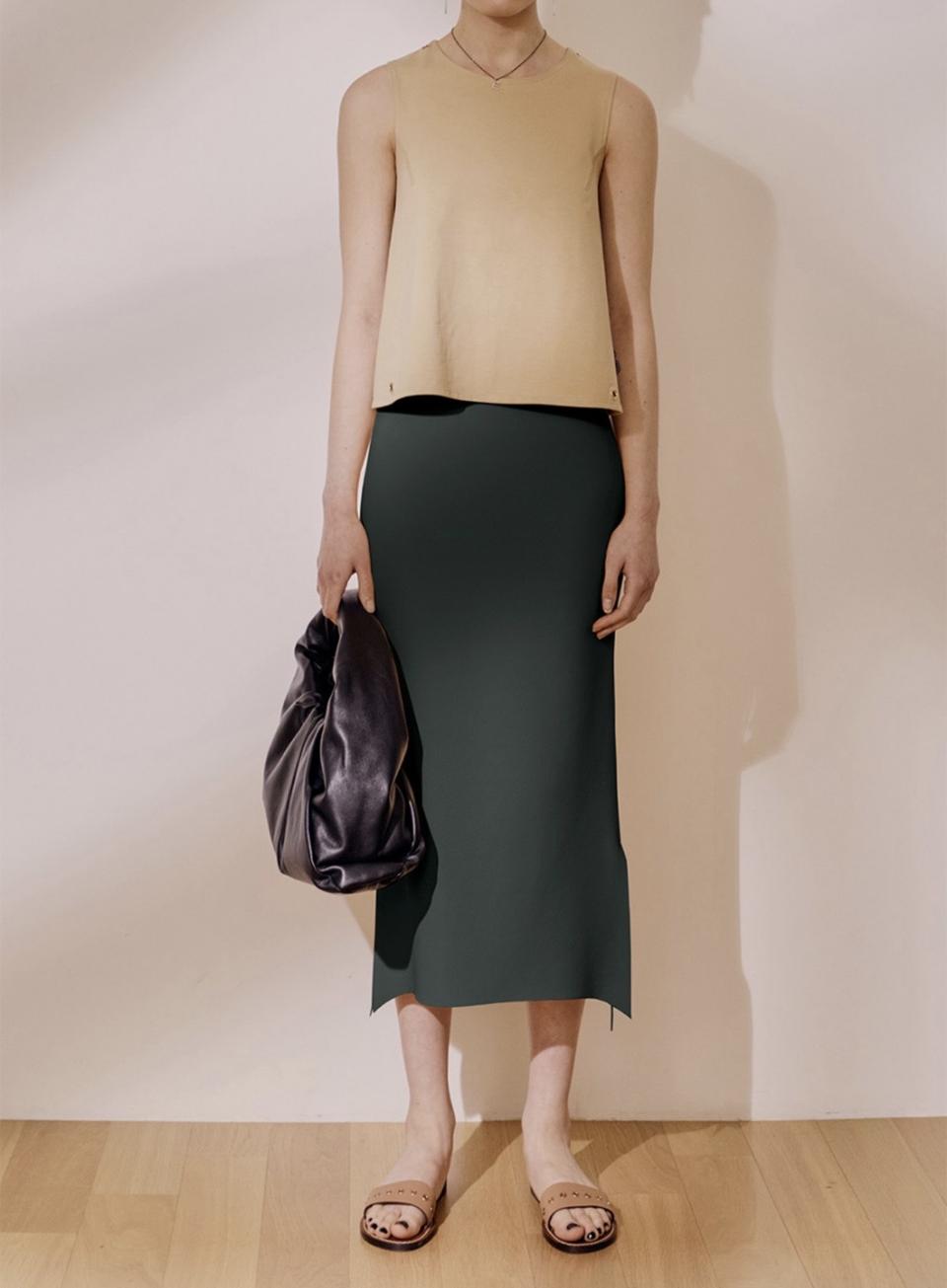 새상품)제이청 시그니처 스커트 Arch Long Skirt 2020