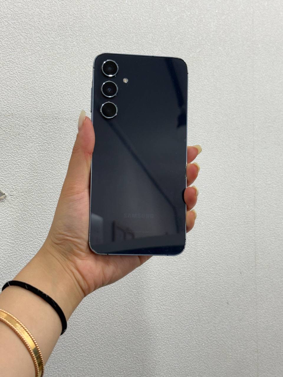 무잔상)갤럭시퀀텀5 네이비 128GB Y1800