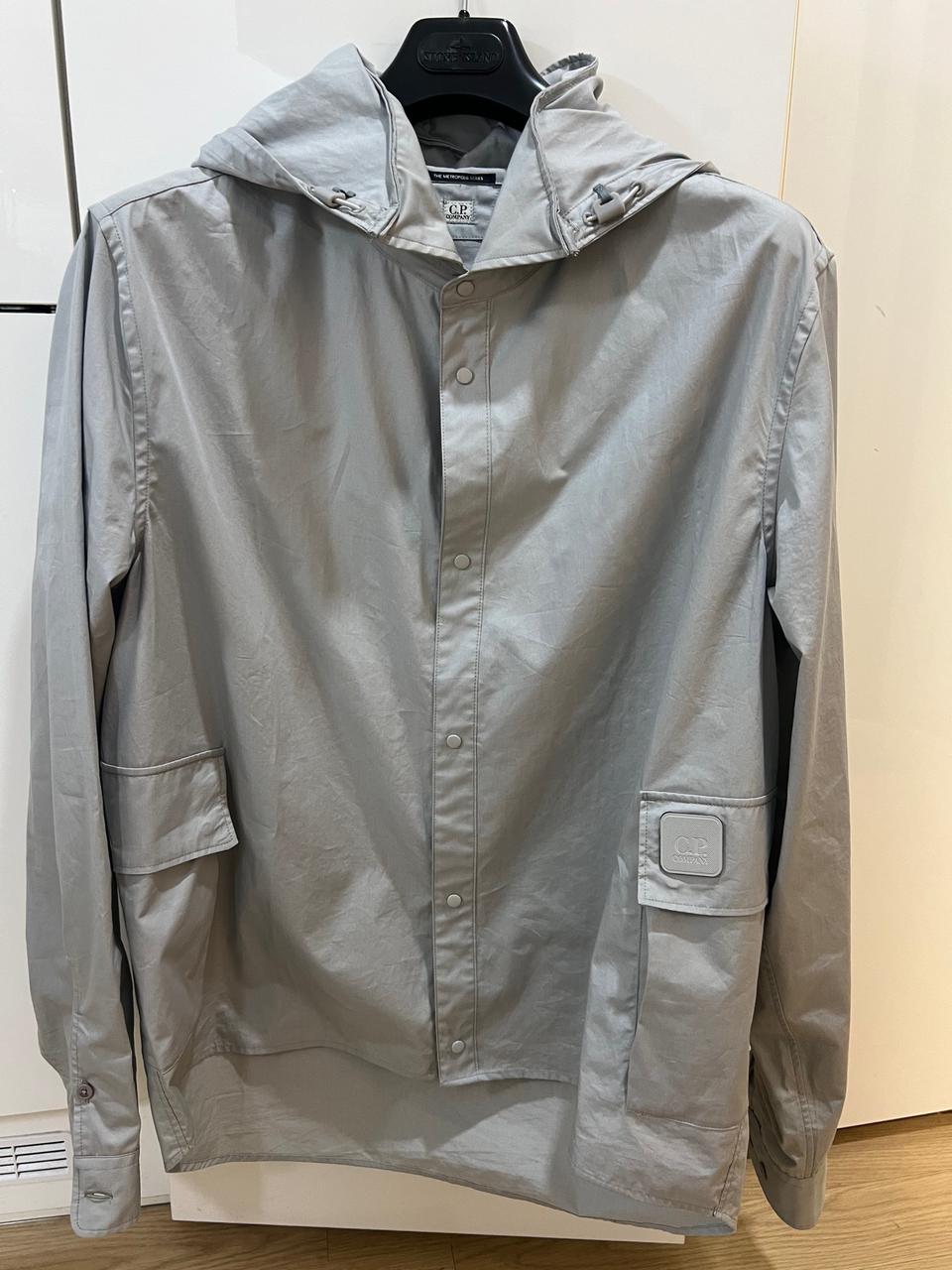 24fw cp컴퍼니 그레이 후드자켓 2xl (새상품급)
