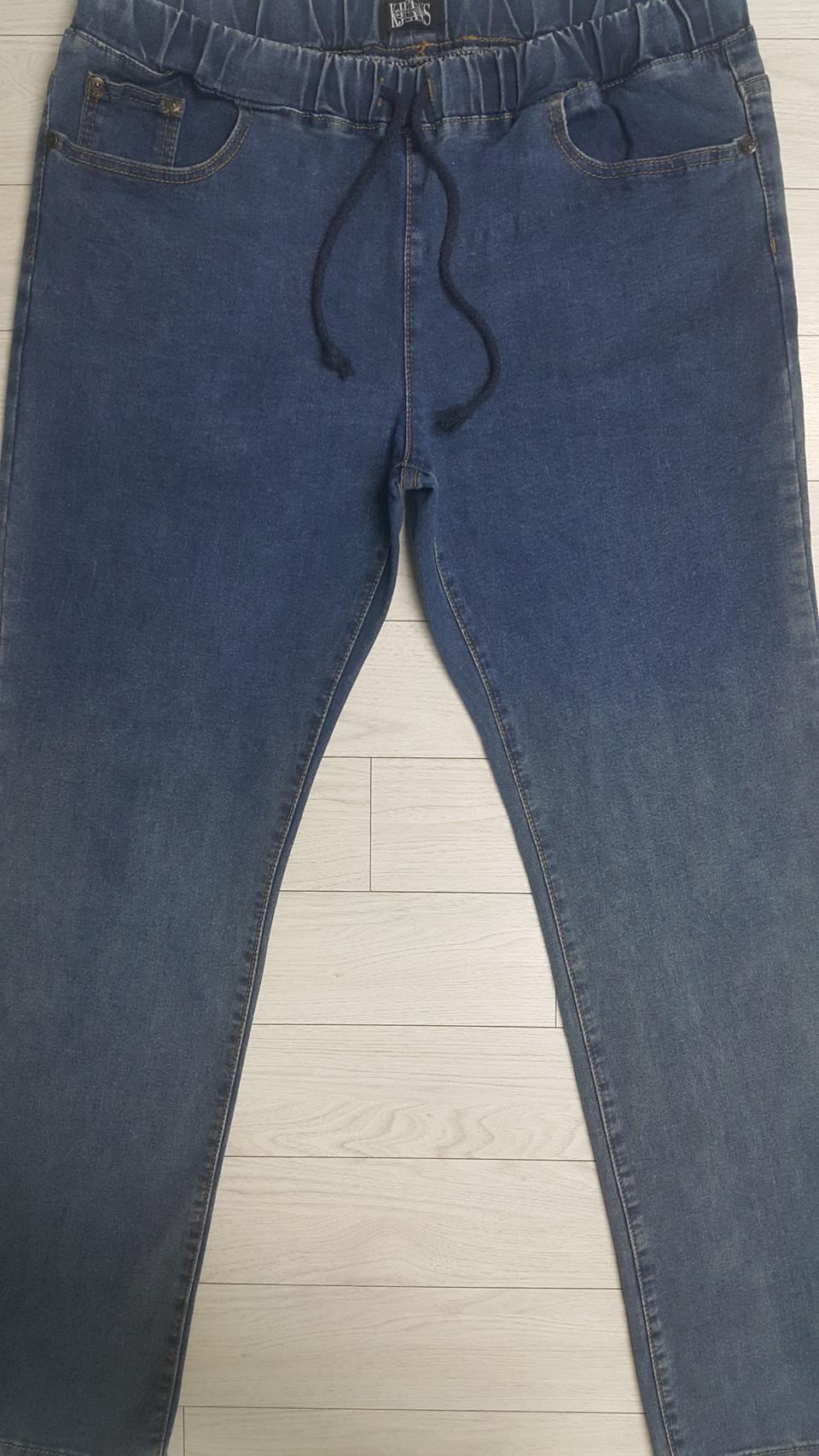 K- JEANS 아주편한 밴딩청바지(사방스판) 36인치(No.15)S급!