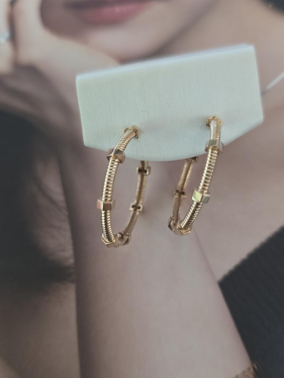 18k 귀걸이