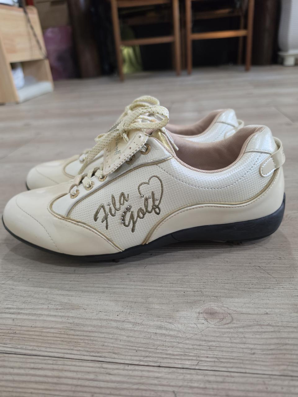 FILA GOLF 아이보리 여성골프화 250MM