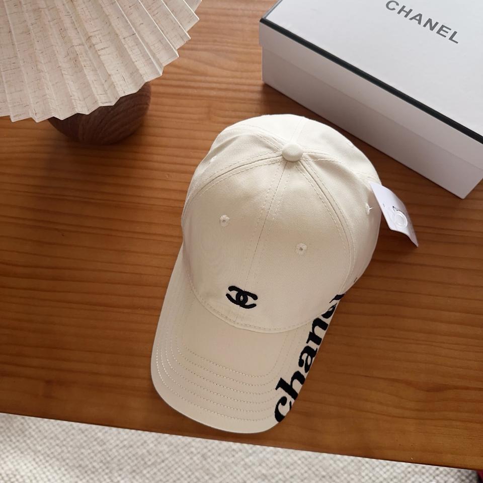연베이지 자수캡모자