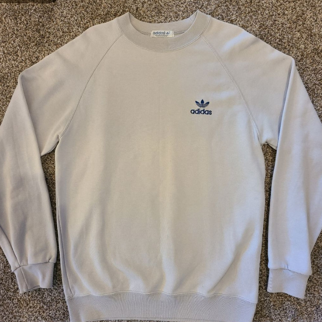 아디다스 80년도 제작 맨투맨 티셔츠 ADIDAS 트레이닝복