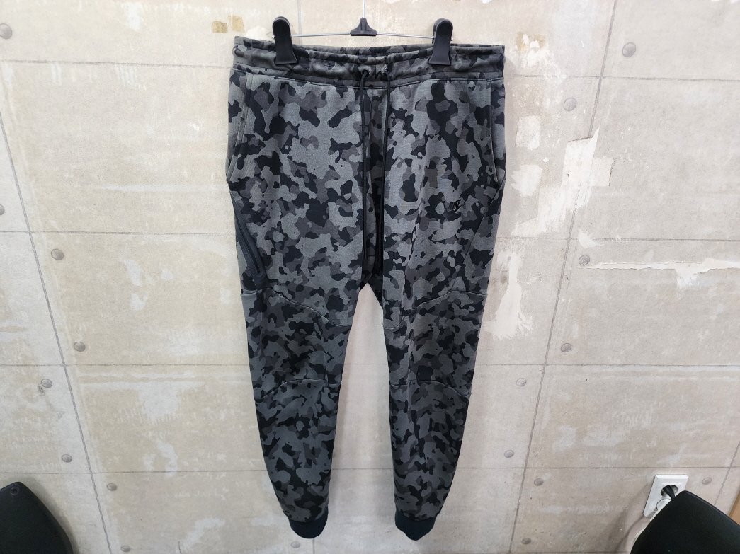  (L)나이키 남성 테크플리스 카모 조거팬츠/33size/상태우수