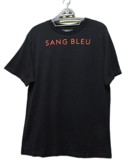 SANG BLEU 면라운드티 택M