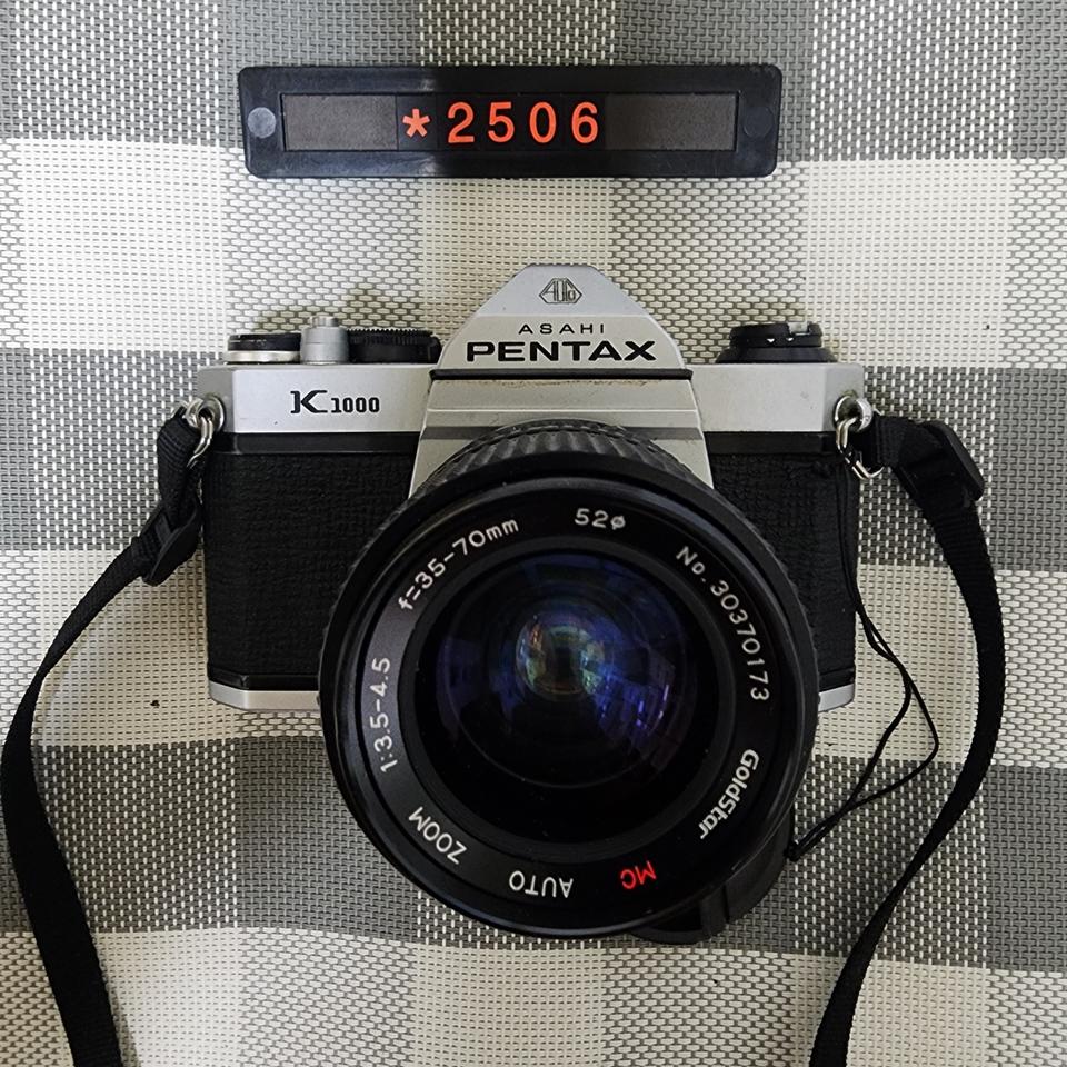 펜탁스 K-1000 필름카메라 35-70mm 줌렌즈