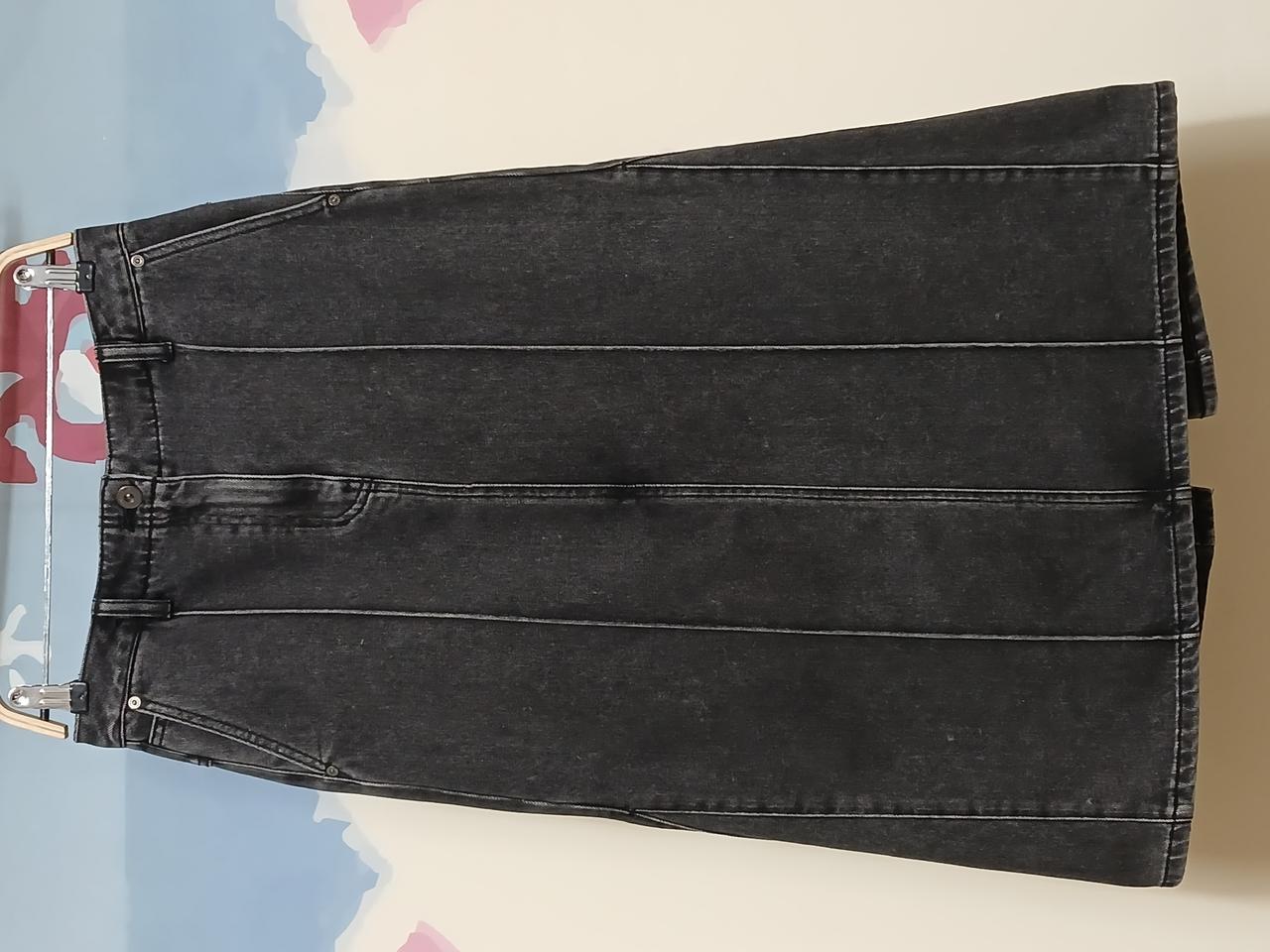 (2) 루에브르 데님 롱치마 스커트