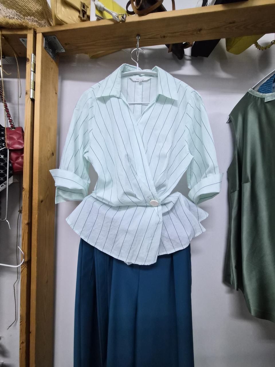 온앤온 연민트 자켓랩 셔츠