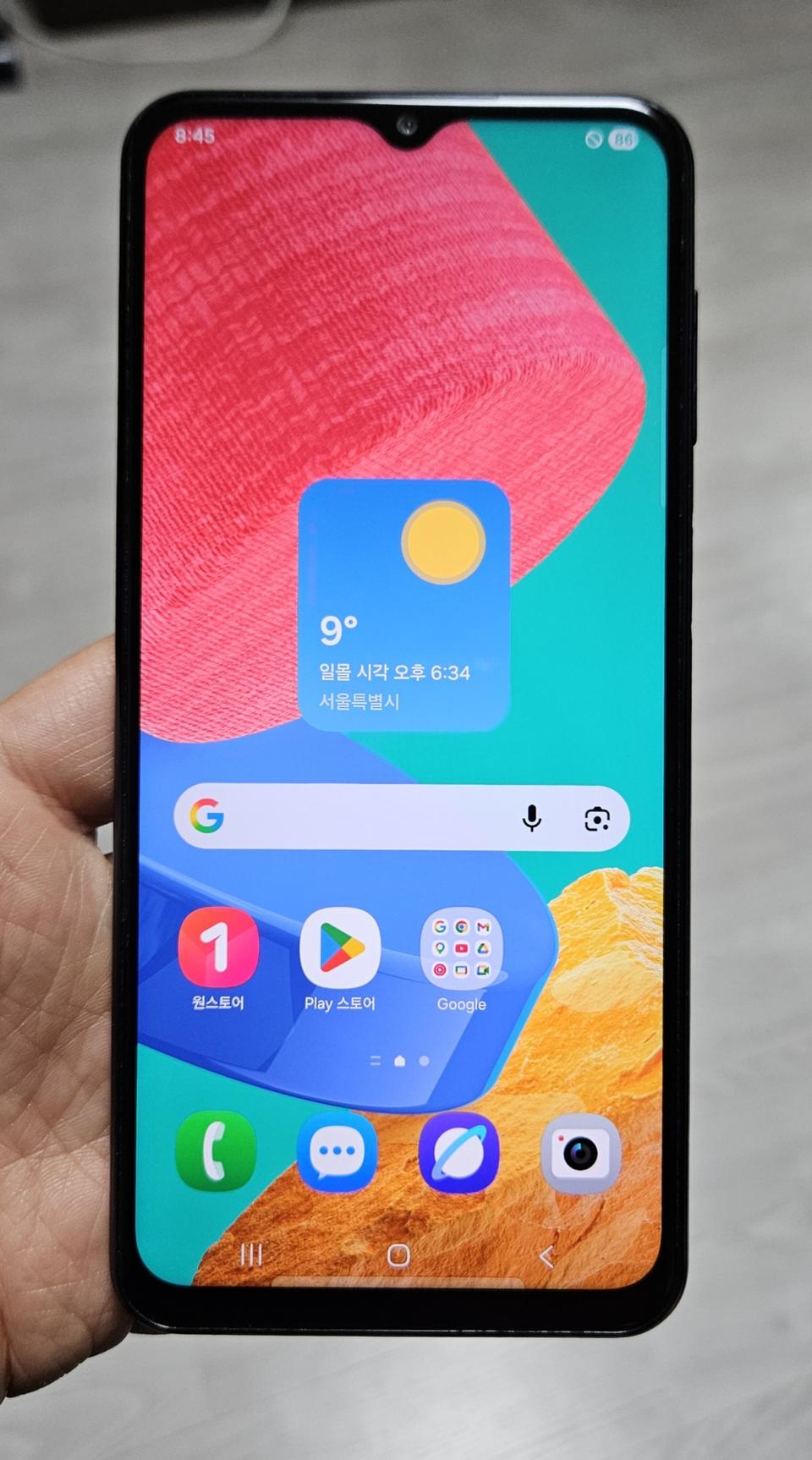 갤럭시 점프2 블루 128GB 싸게 팝니다.