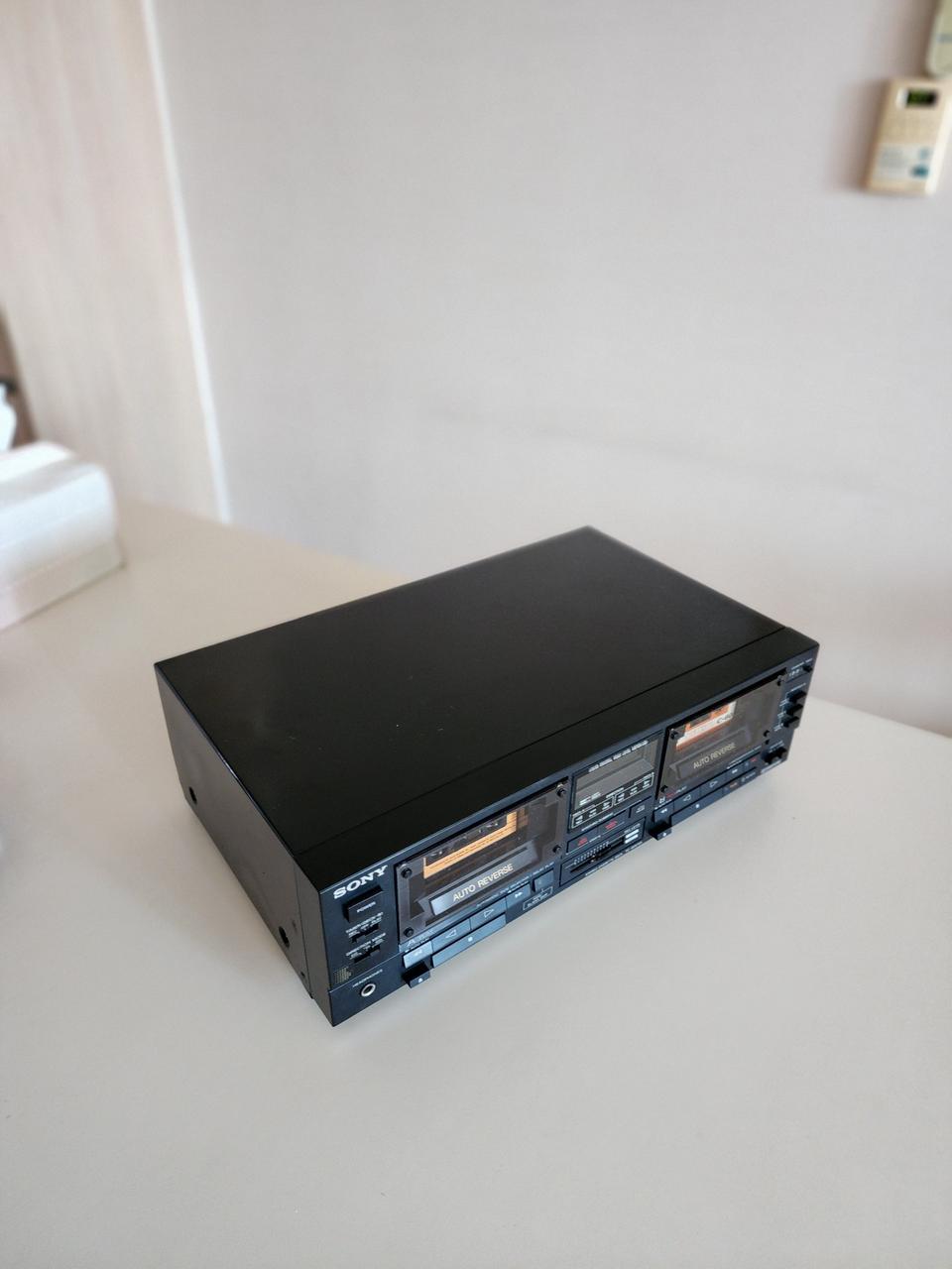 소니 빈티지 카세트 데크 TC-WR750