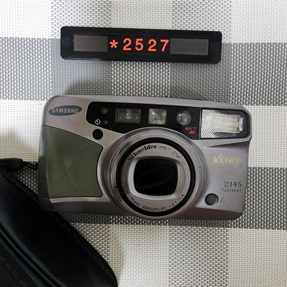 삼성캐녹스 Z 145 파노라마 필름카메라 파우치포함