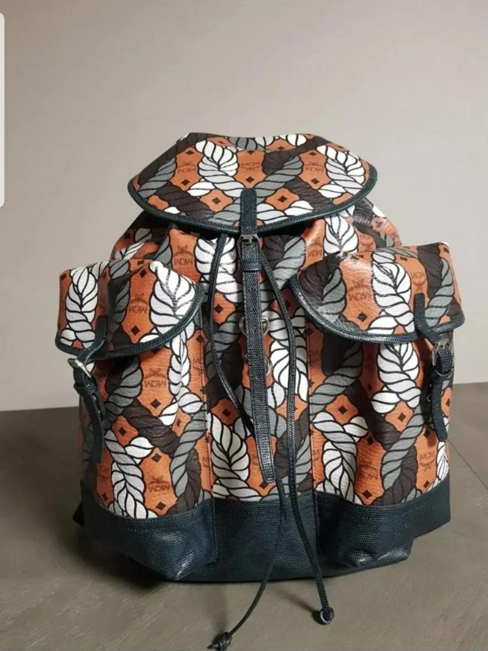 MCM×Craig redman 한정판 비세토스 백팩