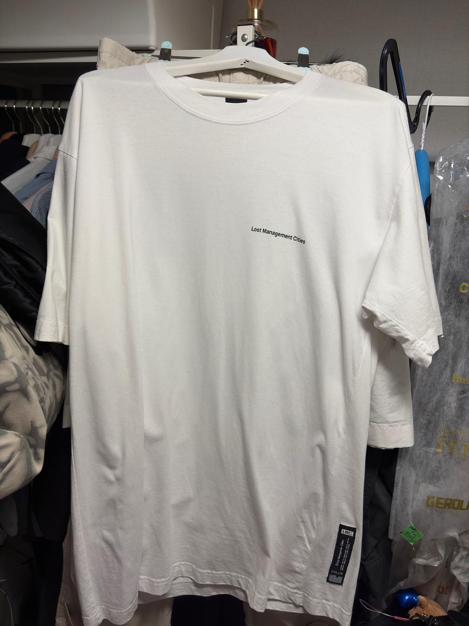 LMC 티셔츠 화이트 XL