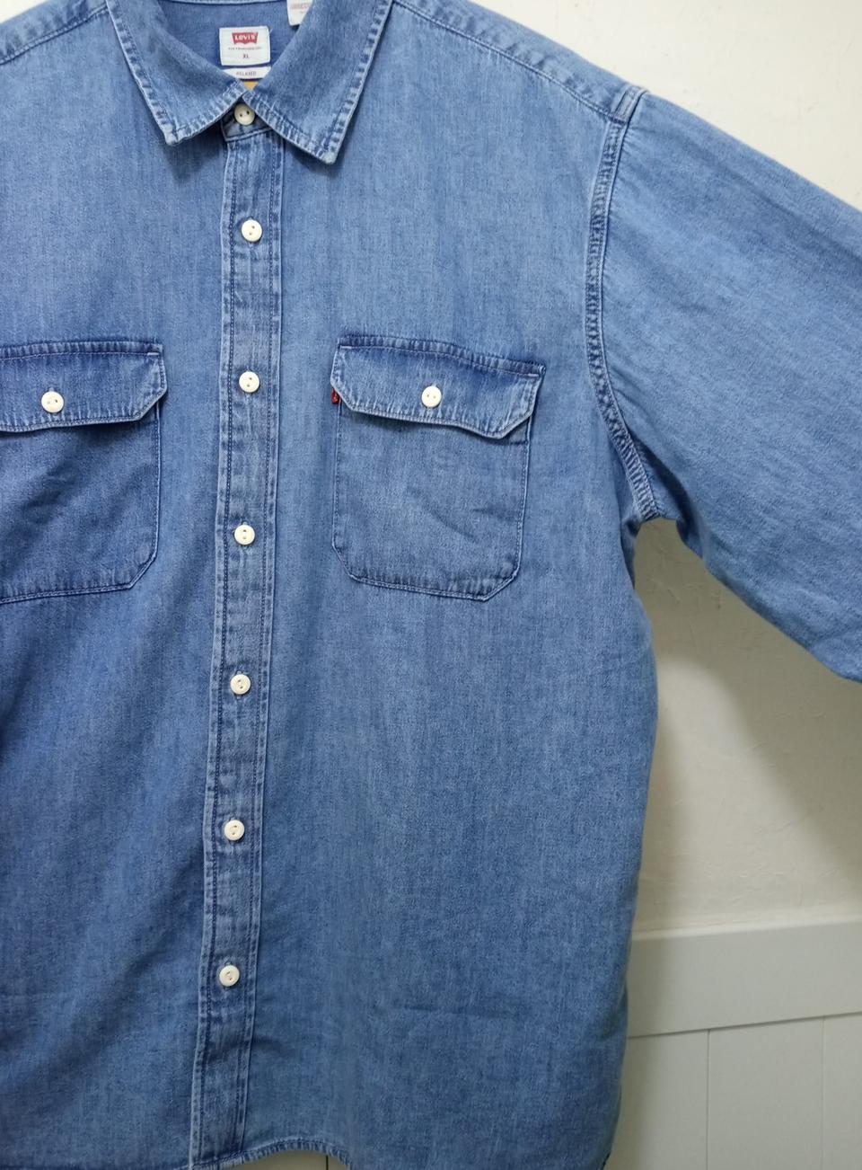 LEVIS 릴렉스드 데님셔츠