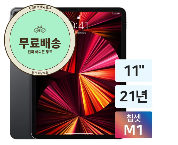 아이패드 프로 11인치 M1 256GB 셀룰러 풀박스
