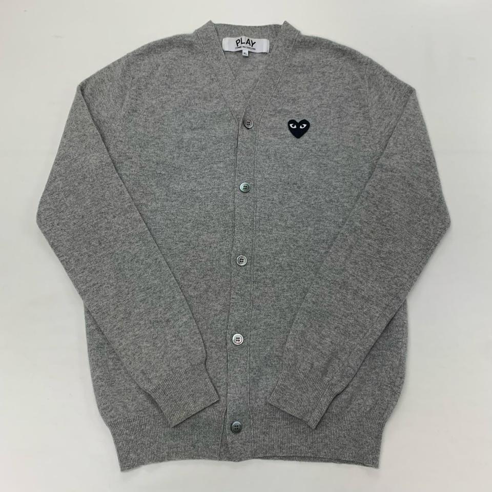 꼼데가르송 블랙와펜 울 가디건 (XL)