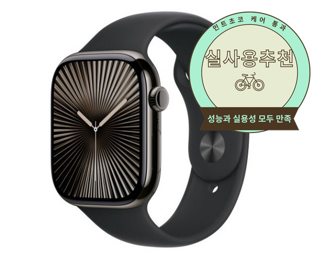 애플워치 10 GPS 46mm 생활 스크래치 있음